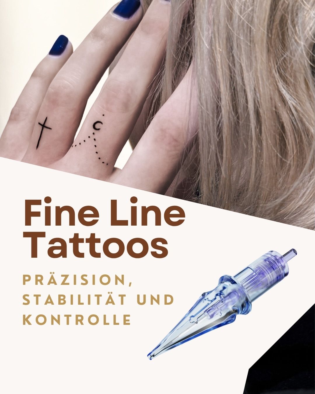 Fine Line Tattoos: Die richtige Nadelkonfiguration für hauchdünne Linien