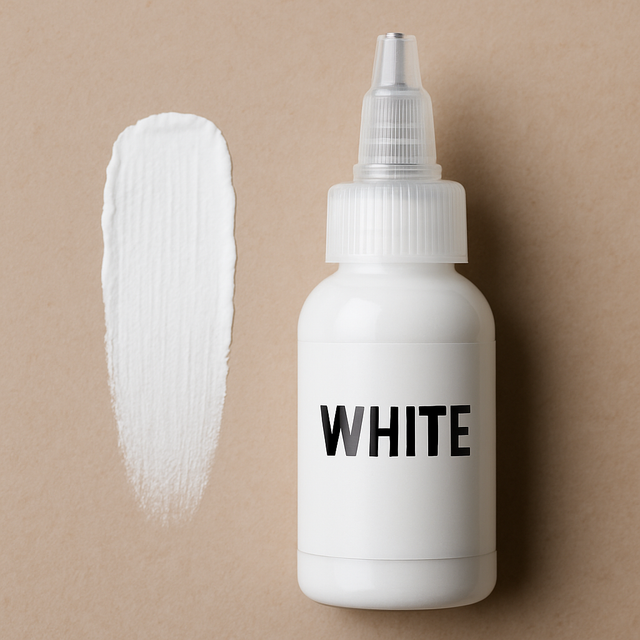 Weiße Tattoo-Farben