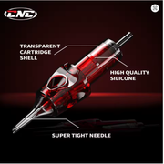 CNC Tattoo Cartridge - Round Liner (Tattoo-Nadel-Sommerflat)