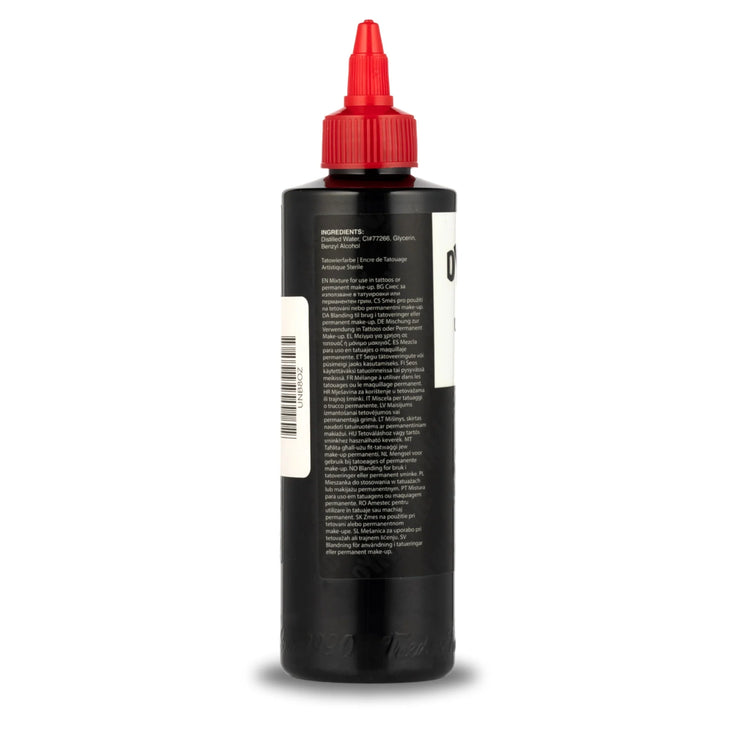 Dynamic Union Black Tattoo Ink – 8 oz (237 ml) – REACH-konform, für Linien & Shading