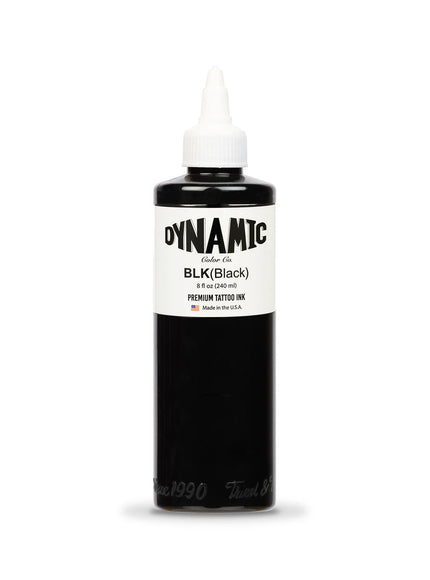 Dynamic Tattoo Ink Schwarz - 8 oz. Flasche