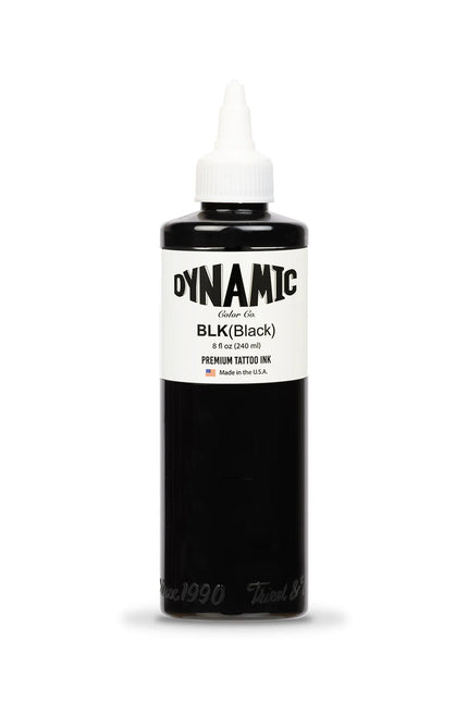 Dynamic Tattoo Ink Schwarz - 8 oz. Flasche