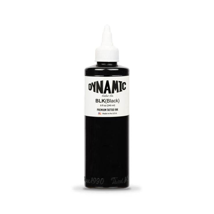 Dynamic Tattoo Ink Schwarz - 8 oz. Flasche