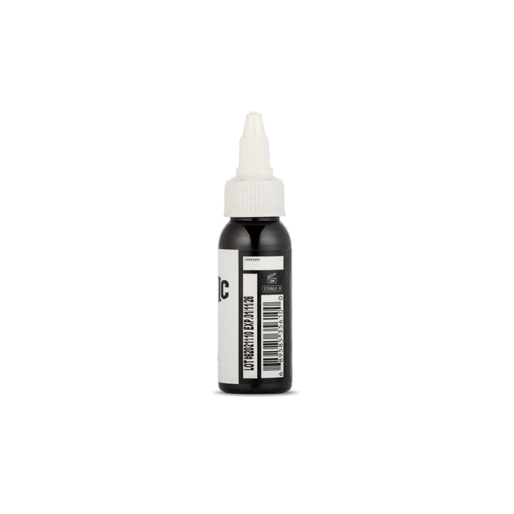 Dynamic Black Tattoo Ink – 1 oz (30 ml) – Reines Schwarz, Vegan & Pre-dispersed
