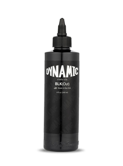Dynamic BLKout Tattoo‑Farbe – 8 oz (237 ml) – Blackout & Heavy Blackwork