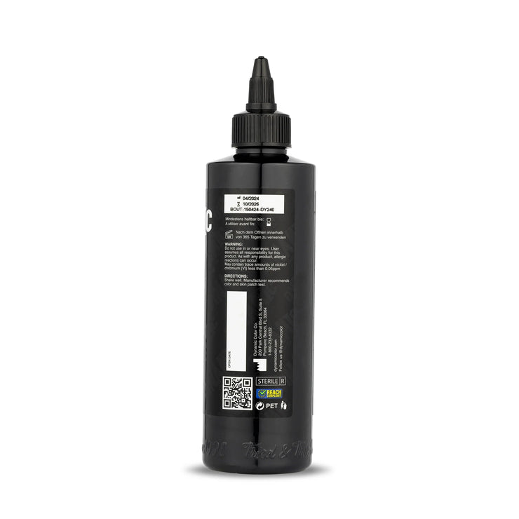 Dynamic BLKout Tattoo‑Farbe – 8 oz (237 ml) – Blackout & Heavy Blackwork