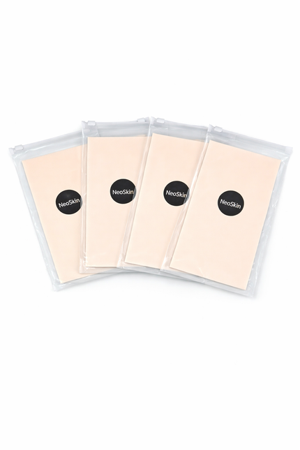 Kunsthaut für Tattoo-Training – 3 mm | 21 × 13 cm / 20 × 27 cm