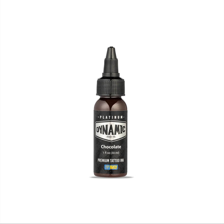 Dynamic Platinum Tattoo Ink - Chocolate - 30 ml