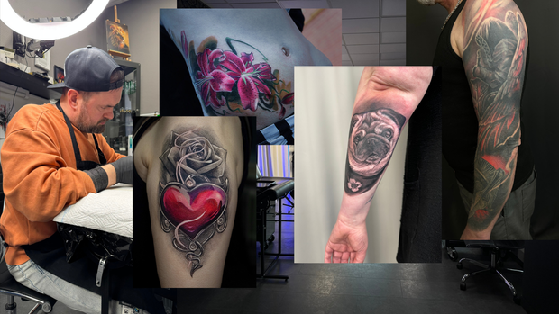 <h3>Lernen mit professionellen Tattoo-Artists</h3>