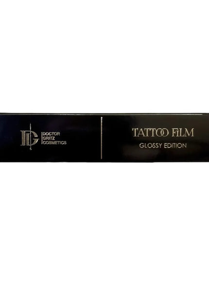 Dr.Gritz Tattoo Aftercare Film Glossy 1m transparente Schutzfolie für frische Tattoos und professionelle Heilung