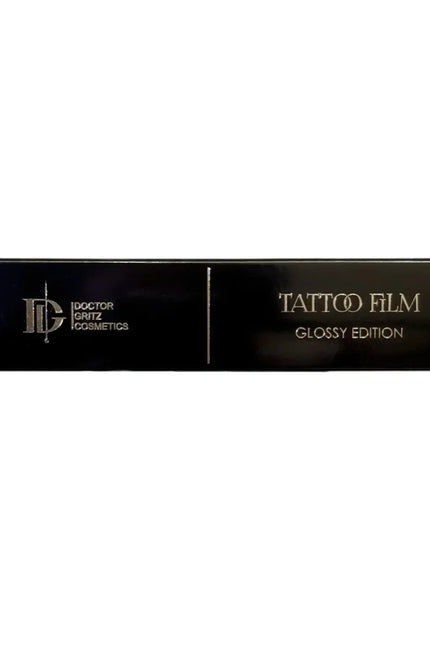 Dr.Gritz Tattoo Aftercare Film Glossy 1m transparente Schutzfolie für frische Tattoos und professionelle Heilung