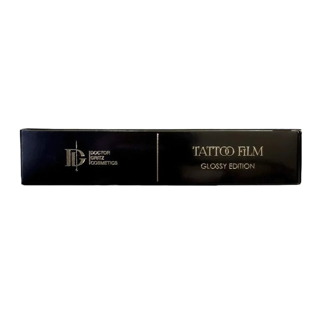 Dr.Gritz Tattoo Aftercare Film Glossy 1m transparente Schutzfolie für frische Tattoos und professionelle Heilung
