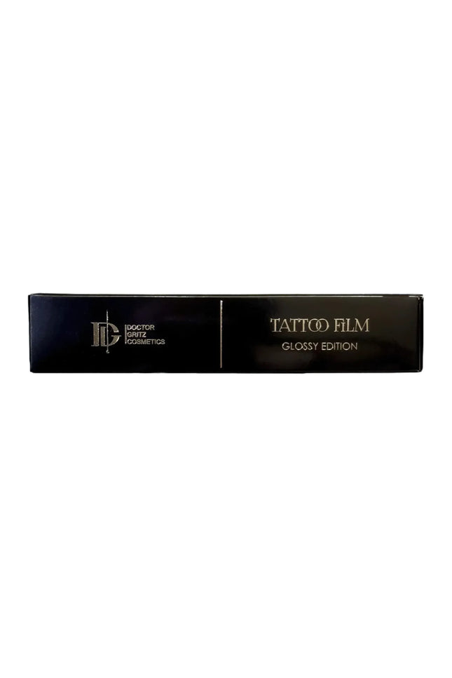 Dr.Gritz Tattoo Aftercare Film Glossy 1m transparente Schutzfolie für frische Tattoos und professionelle Heilung