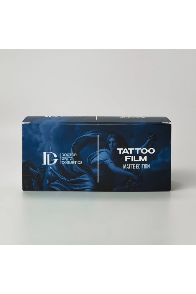 Dr.Gritz Tattoo Aftercare Film Matte 10m x 15cm transparente Schutzfolie für frische Tattoos und Heilung