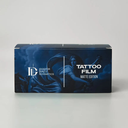 Dr.Gritz Tattoo Aftercare Film Matte 10m x 15cm transparente Schutzfolie für frische Tattoos und Heilung