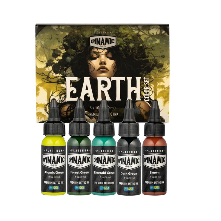 Earth by Dynamic Platinum - 5 Bottle Color Set