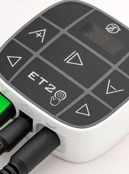 ETZ digitales Tattoo Netzteil mit Touch Steuerung und LED Display für professionelle Tattoo Maschinen1