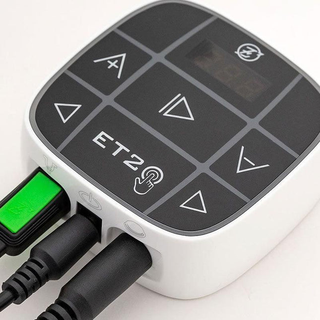 ETZ digitales Tattoo Netzteil mit Touch Steuerung und LED Display für professionelle Tattoo Maschinen1