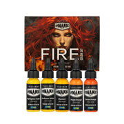 Fire by Dynamic Platinum - 5 Bottle Color Set