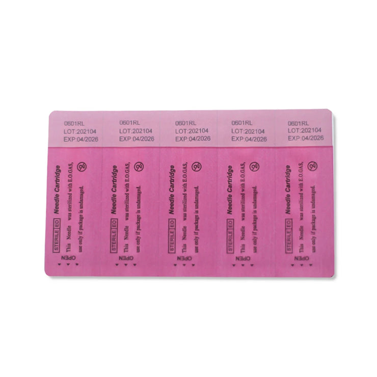 Ehrgeiz rosa Tattoo Patrone Nadeln 0,2mm 0,25mm 0,3mm 0,35mm runde  Mix Nadel