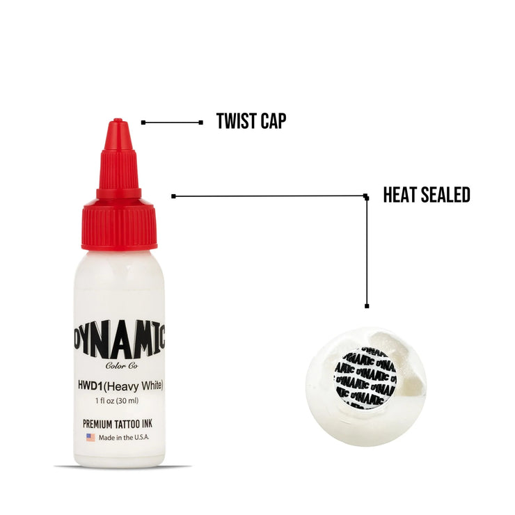 Dynamic Non Mixing Heavy White 1 oz. Bottle