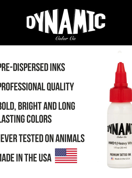 Dynamic Non Mixing Heavy White 1 oz. Bottle