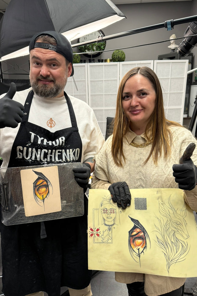 Farb-Tattoo auf Kunsthaut – Erweiterte Tattoo-Techniken &amp; Farbmischung (5Stunden)