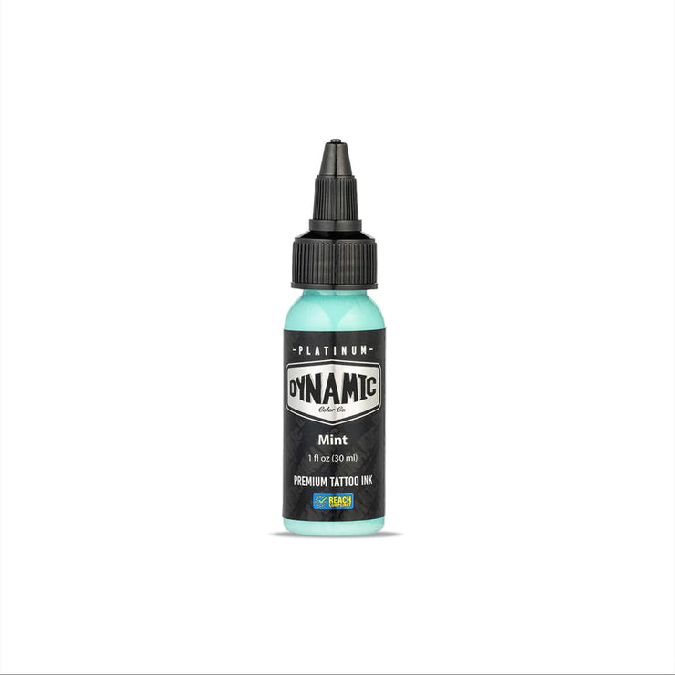 Dynamic Platinum Tattoo Ink - Mint - 30 ml