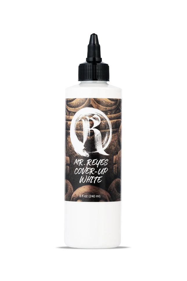 Mr. Reyes Cover‑Up Ink Set – 2 x 237 ml (Schwarz + Weiß) – Professionelle Tattoo‑Pigmente