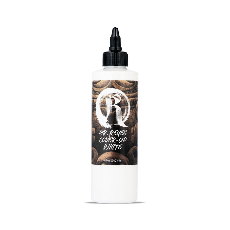 Mr. Reyes Cover‑Up Ink Set – 2 x 237 ml (Schwarz + Weiß) – Professionelle Tattoo‑Pigmente