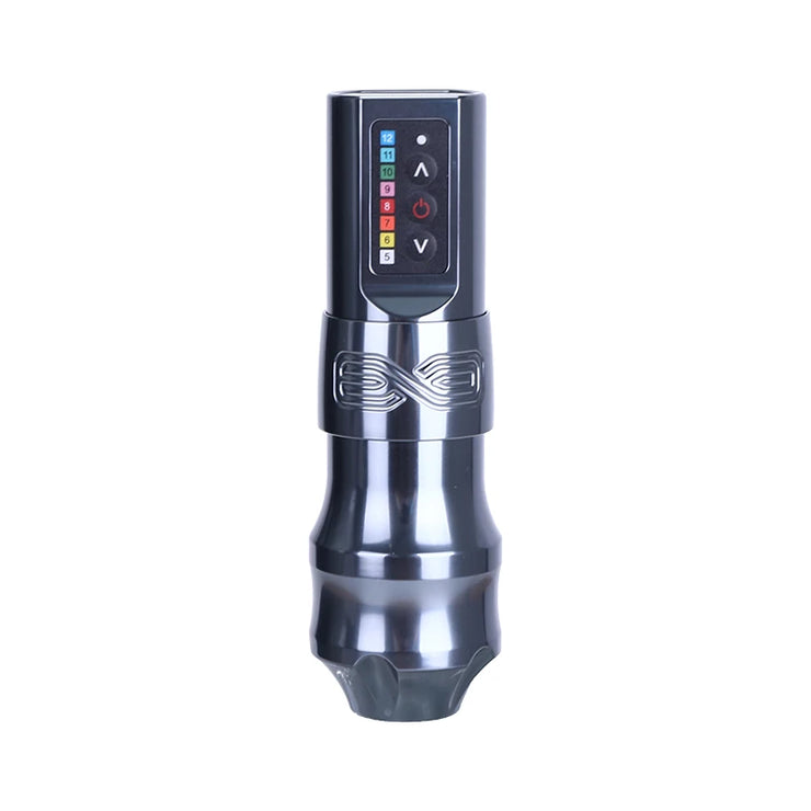 Drahtlose 4 Farben Dual-Batterien Tattoo-Maschine