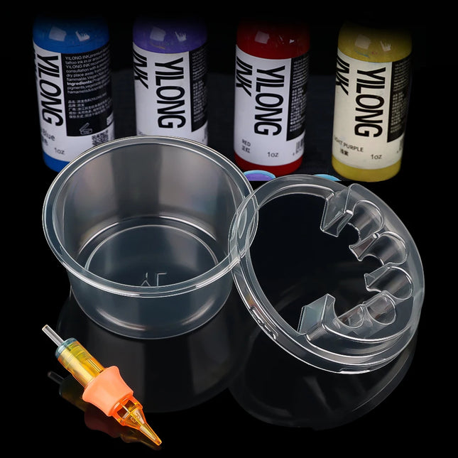 20 teile/schachtel Tattoo Dip auslaufsicher Spül becher