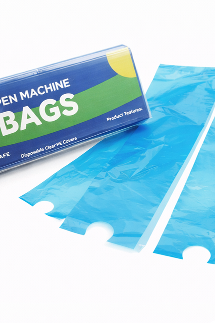 Tattoo Pen Machine Bags blau transparent