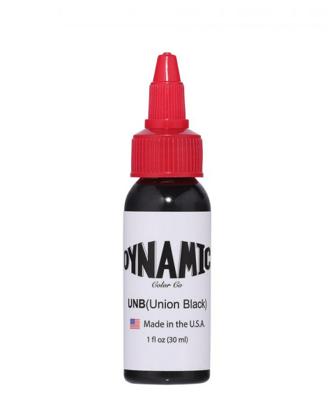 Dynamic - Union Black Tattoo Ink - 30ml