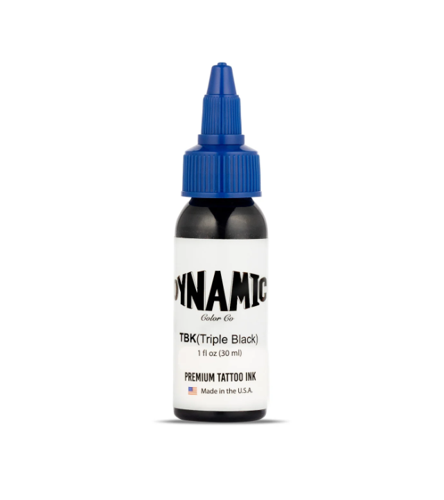 Dynamic - Triple Black Tattoo Ink - 30 ml