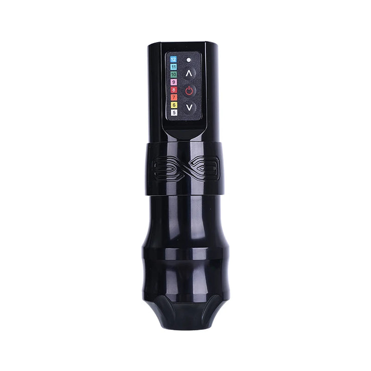 Drahtlose 4 Farben Dual-Batterien Tattoo-Maschine
