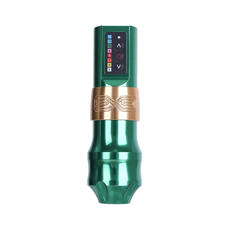 Drahtlose 4 Farben Dual-Batterien Tattoo-Maschine