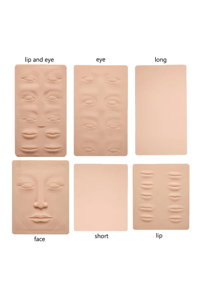 3D Silikon Permanent Make-up Tattoo-Übungshaut