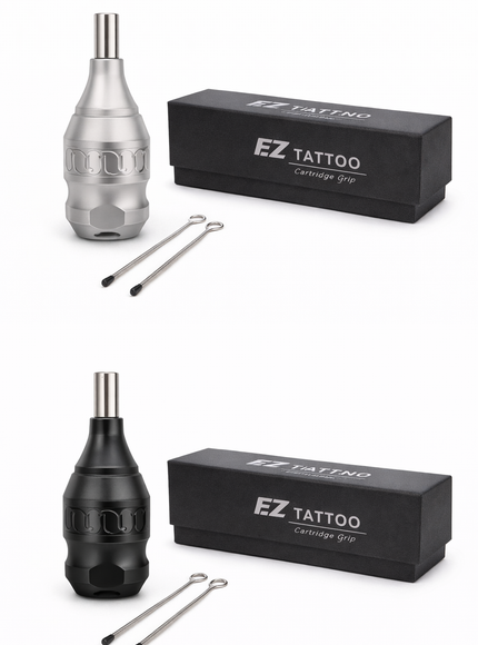 Twist Rings Tattoo Cartridge Grip mit Zubehör