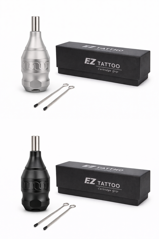 Twist Rings Tattoo Cartridge Grip mit Zubehör
