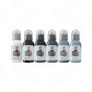 World Famous - A.D. Pancho Pastel Grey Set v2 - 6 x 30 ml