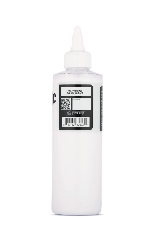 Dynamic White Tattoo Ink – 8 oz (237 ml) – Pre‑dispersed, intensiv pigmentiert