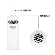 Dynamic White Tattoo Ink – 8 oz (237 ml) – Pre‑dispersed, intensiv pigmentiert