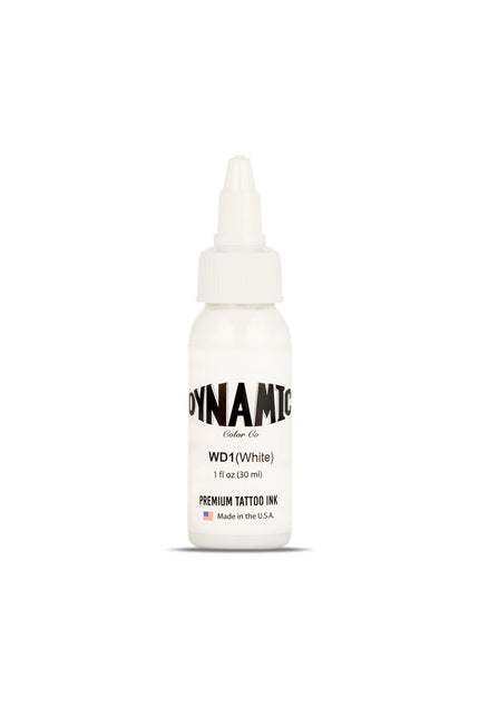 Dynamic White Tattoo Ink – 1 oz (30 ml) – Pre‑dispersed, steril & vegan