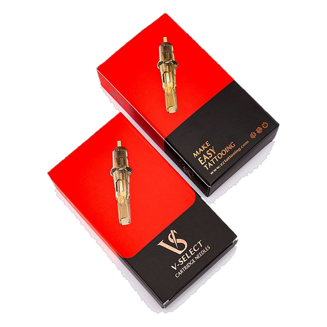 EZ V-System professionelle Cartridge Curved Magnum Long Taper 0,30mm freigestellt