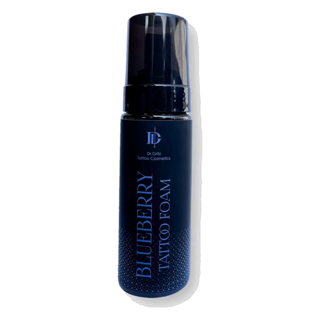 Dr.Gritz Blueberry Tattoo Reinigungsschaum freigestellt