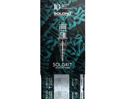 Dr. Gritz Tattoo Cartridges Verpackung aus schräger Perspektive