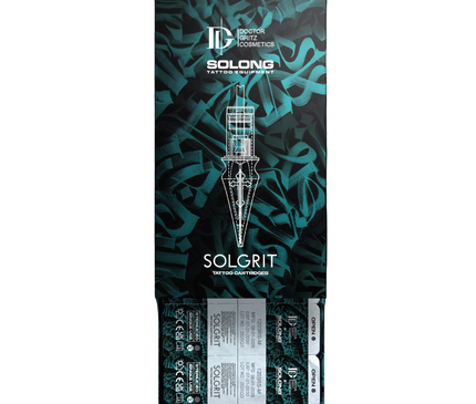 Dr. Gritz Tattoo Cartridges Verpackung aus schräger Perspektive