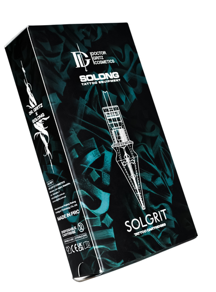 Detailansicht der Dr. Gritz Tattoo Cartridges Verpackung