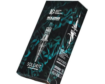 Mehrere Packungen Dr. Gritz Tattoo Cartridges im Überblick